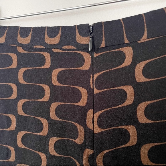 Reformation • bea midi skirt in linguini print sz 6 - Picture 8 of 9